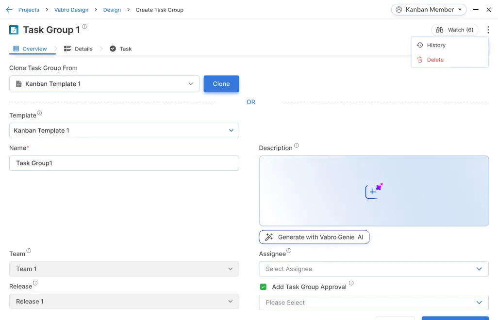 Task Groups